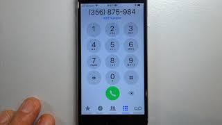 Creating contact from phone number for iPhone