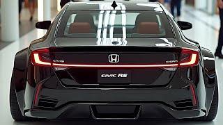 All New 2025 Honda Civic RS Official Unveiled- Ultimate Luxury Sedan Revealed