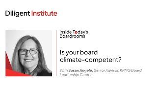 Is your board climate-competent?