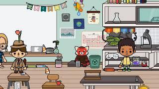 Chemical explosion. Toca life story. Short animation