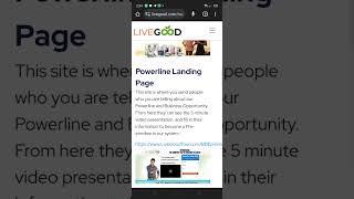 Log in to Box office Account in LIVEGOOD teotorial using in celphone