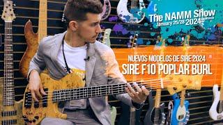 NAMM Show 2024: Sire F10-5 Poplar Burl (ft. @DavidVause)