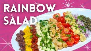 Rainbow Salad is Packed with Flavor! | Ginger Snap Kitchen