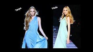 Tanya Dziahileva vs Vlada Roslyakova - Runway Showdown (Versace Style)