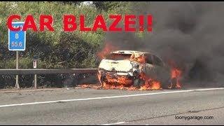 Burning Car