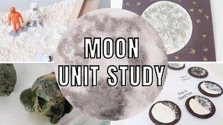 MOON UNIT STUDY | Space Activities for Preschool and Kindergarten at Home