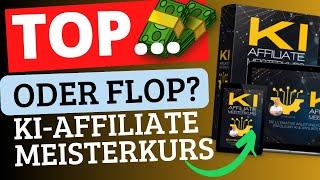 KI AFFILIATE MEISTERKURS  Erfahrung (Ralf Schmitz) Meine ehrliche Review