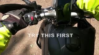 How to fix Yamaha Tenere 700 no start issue when left in the warm sun/hot engine.