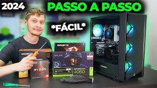 COMO MONTAR UM PC GAMER (COMPUTADOR) PASSO A PASSO 2024