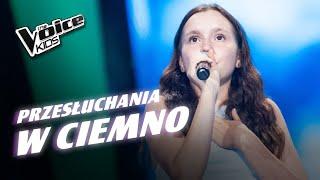 Emilia Bednarz - „Deszcz” - Przesłuchania w ciemno | The Voice Kids Poland 8