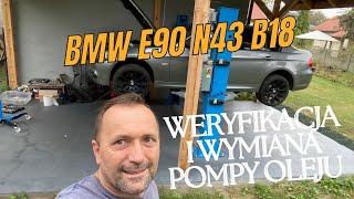 BMW E90 weryfikacja i wymiana pompy oleju