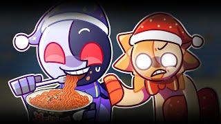 SUN VS MOON Secretly MUKBANG - FNAF Security Breach ANIMATION [KIKICK!]