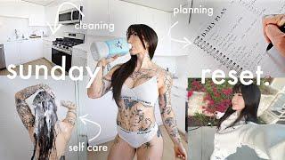 The Sunday Reset Routine that CHANGED My LIFEeverything shower, fitness, grocery shopping, + more