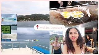 chaotic norwegian joy snorkeling excursion in honduras  | ncl joy cruise trip travel vlog | day 3