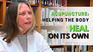 Acupuncture's mechanism of healing