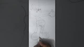 How to draw Micky mouse #3d #3dart #pancilart #drawpicture #pancildrawing