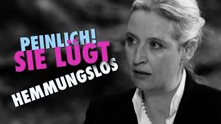 Weidel und Chrupalla (AfD) lügen im Sommerinterview geschlossen in die Kamera | Völlig absurd