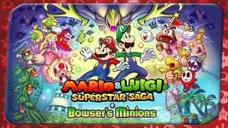 Mario & Luigi: Superstar Saga + Bowser's Minions for 3DS ᴴᴰ Full Playthrough 100%