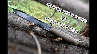 Cold Steel SRK vs. Glock FM-81 Field Knife (Budget Survival Blade Battle)