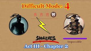Shades: Shadow Fight Roguelike || Act III Chapter 2 - Mode 4 「iOS/Android Gameplay」