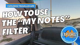How to use the “My Notes” Filter