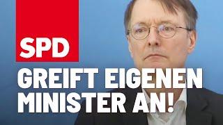 Lauterbach wird von eigenem Minister angegriffen