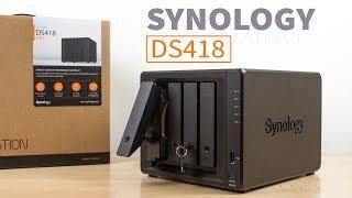 Synology DiskStation DS418 Unboxing & Hardware Review | Deutsch - German | DigitaleWelt