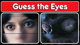 Guess the Wednesday Character by their Eyes  | Wednesday Quiz