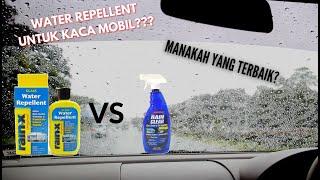 Tes Produk Efek Daun Talas Kaca Mobil | Rain X VS Rain Clear Water Repellent