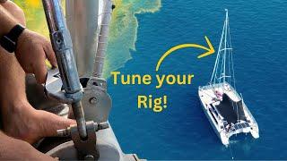 How to Tune the Rigging of a Sailing Catamaran | Sailing with the James's (Ep. 81)