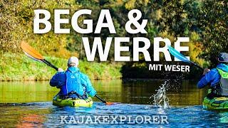 Werre & Bega - 2 Tage durch Ostwestfalen, auf Weser bis Minden - Prijon Seatron, Enduro, Tourjak