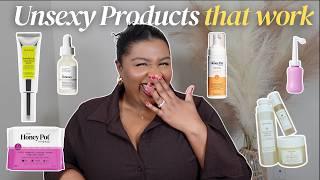 Unsexy Products that are *ACTUALLY* WORTH IT | Unaesthetic products I swear by!