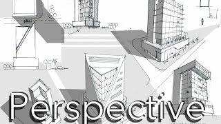 Architecture Sketch Tutorial 3  perspective