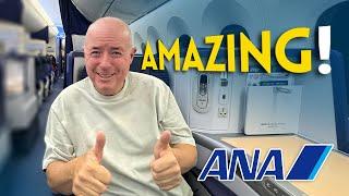 ANA business class AMAZED me!