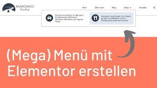 Menüs mit Elementor erstellen 2024: So geht’s (inkl. Mega Menü!)