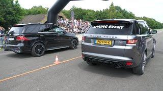 Modified Cars Drag Racing - GT2 RS vs BRABUS 800 vs GLE63 vs SVR vs R8 V10 vs M5 F90 Competition