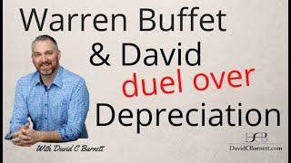 Warren Buffet & David Duel over Depreciation | business broker mergers and acquisitions smb ebitda