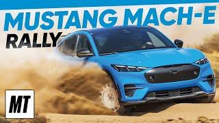 Can an Electric Mustang SUV Really Off-Road?! 2024 Ford Mustang Mach-E Rally First Test