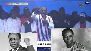 See How Ghanaians Rain !n$ults On DR NAPO For Arrogantly D!$respecting Dr Kwame Nkrumah