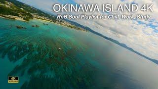 RnB Soul Playlist | Cinematic Okinawa Beach FPV Drone Footage [4K Ultra HD 60fps]