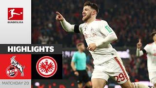 Time to Party in Cologne! | 1. FC Köln - Eintracht Frankfurt 2-0 | Highlights | MD 20 – Bundesliga