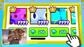 I SPENT 25 BILLION GEMS in Pet Simulator 99