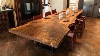 15’ Bastogne Walnut Dining Table | Kristopher Kirkpatrick Spotlight