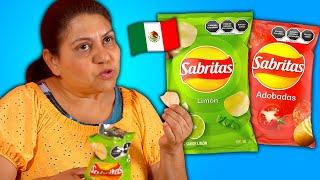 Mexican Moms Rank Mexican Lay's! (Sabritas)