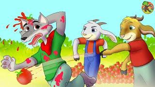 大野狼與七隻小羊 | KONDOSAN 中文 - 童話故事 | 兒童動畫 | 卡通