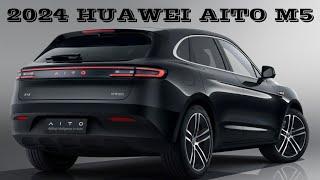 2024 HuaWei AITO M5 mid size SUV  In store experience