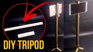 Diy tripod ‼️How to make a tripod at home || cara membuat tripod dari paralon nol rupiah