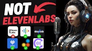 Top 5 Realistic Ai Voice Generator Better than ElevenLabs | Best ElevenLabs Alternatives