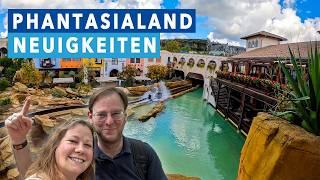 PHANTASIALAND: Neuigkeiten zu den 3 BAUSTELLEN im Park & Wintertraum Aufbau