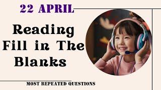 april 2025 pte reading fill in the blanks |  practice prediction